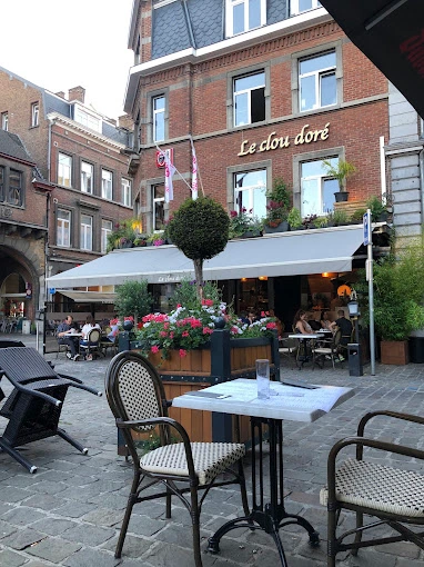 Tafel op het terras